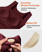 Contourx 2 Piece U Neck Shapewear Built In Bra Tank High Strechy Sleeveless Slim Fit Tops Camisole