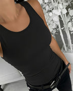 Women U-Neck Tummy Control Compression Tank Top Seamless Camisole Body Shaper Tanks for Women