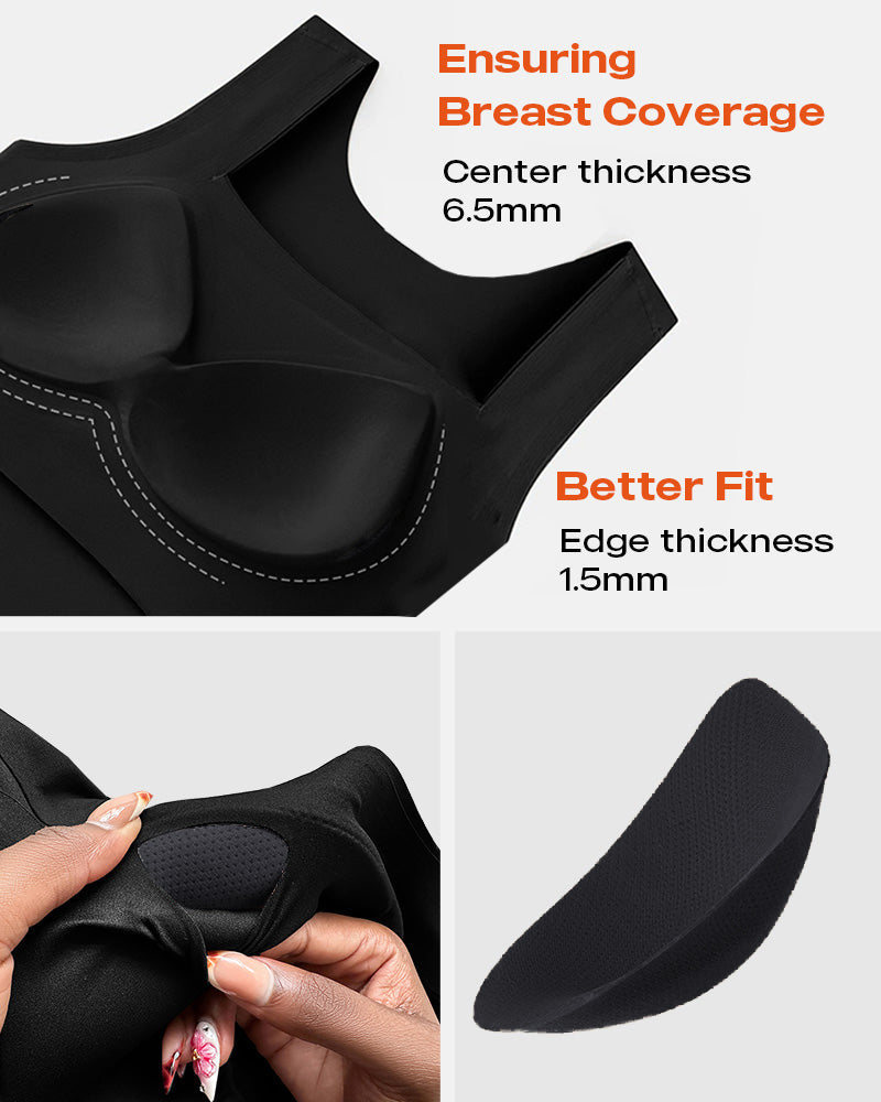 Contourx 2 Piece U Neck Shapewear Built In Bra Tank High Strechy Sleeveless Slim Fit Tops Camisole