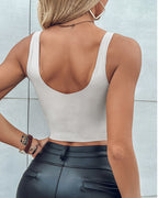 2-Pack Lace Scallop Trim Lace Bralette V-Neck Camisoles