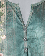 Women's Casual Floral Print Tank Top Sleeveless Notch Neck Vest with Rhinestone Accents